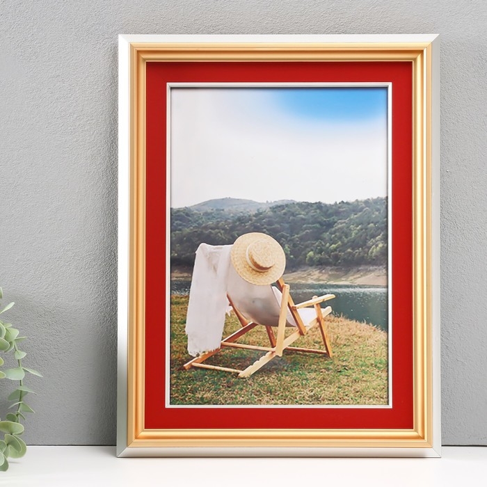 Фоторамка пластик формат А4 Фоторамка пластик формат А4 "Алика" 28,5х37 см