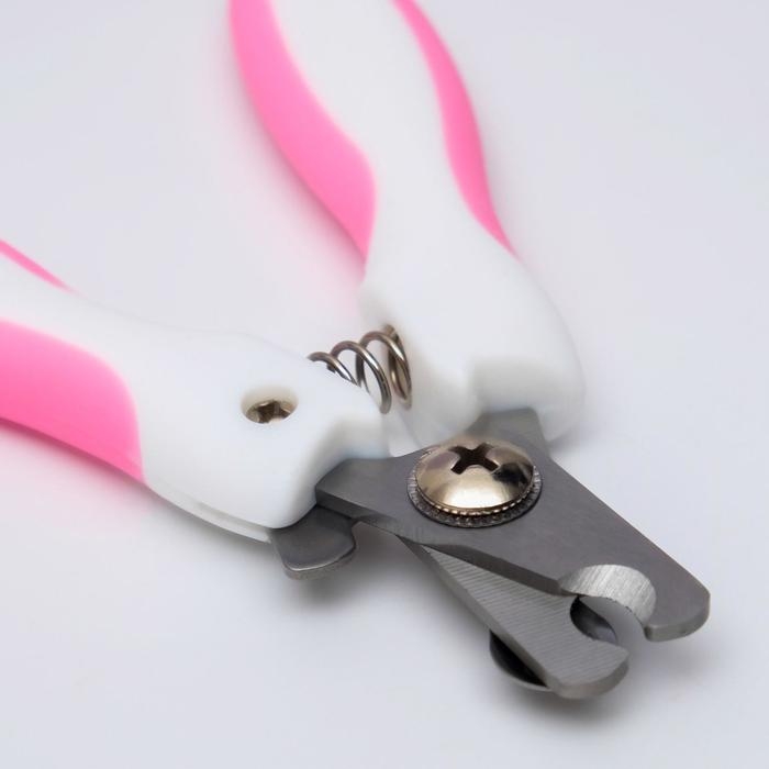 Когтерез боковой Когтерез боковой "Гармония", отверстие 8 мм, розовый