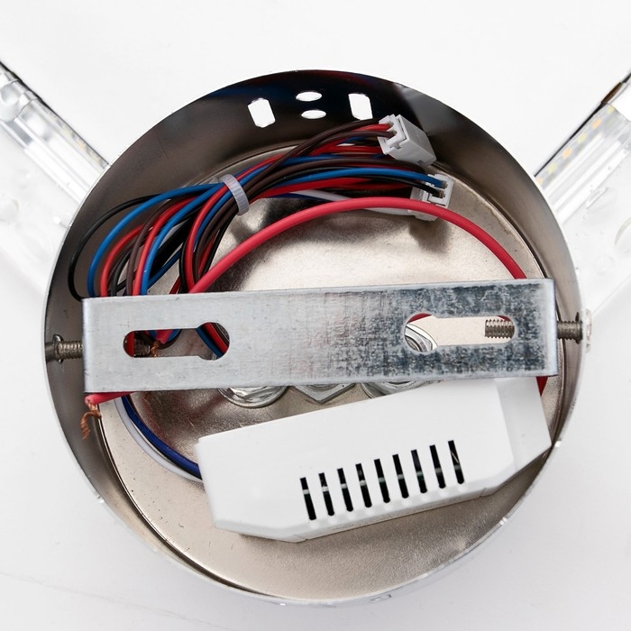 Бра 1834/1SL LED 24Вт 4000К серебро 32,5х5,5х33 см