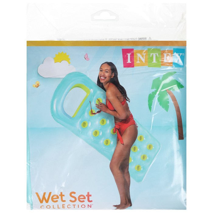 Матрас для плавания «Расплавленный лёд», 188 х 71 см, цвет МИКС, 59895NP INTEX Матрас для плавания «Расплавленный лёд», 188 х 71 см, цвет МИКС, 59895NP INTEX