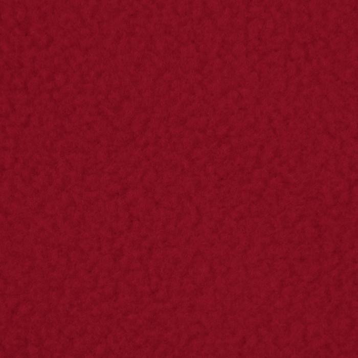 Лоскут флис, односторонний, 50 × 50 см, 190 г/м, цвет красный №1B