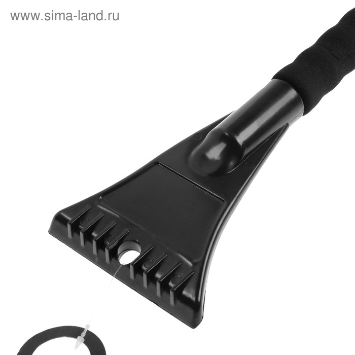 Щетка сметка, со скребком, мягкая ручка, распушенная щетина, AVS WB-6312, 73 cм Щетка сметка, со скребком, мягкая ручка, распушенная щетина, AVS WB-6312, 73 cм