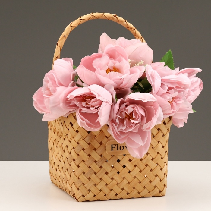 Набор корзин плетеных, секвойя, 18х18х15/29,5 см, 15х15х12/27,5 см, 2 шт., натуральный Набор корзин плетеных, секвойя, 18х18х15/29,5 см, 15х15х12/27,5 см, 2 шт., натуральный