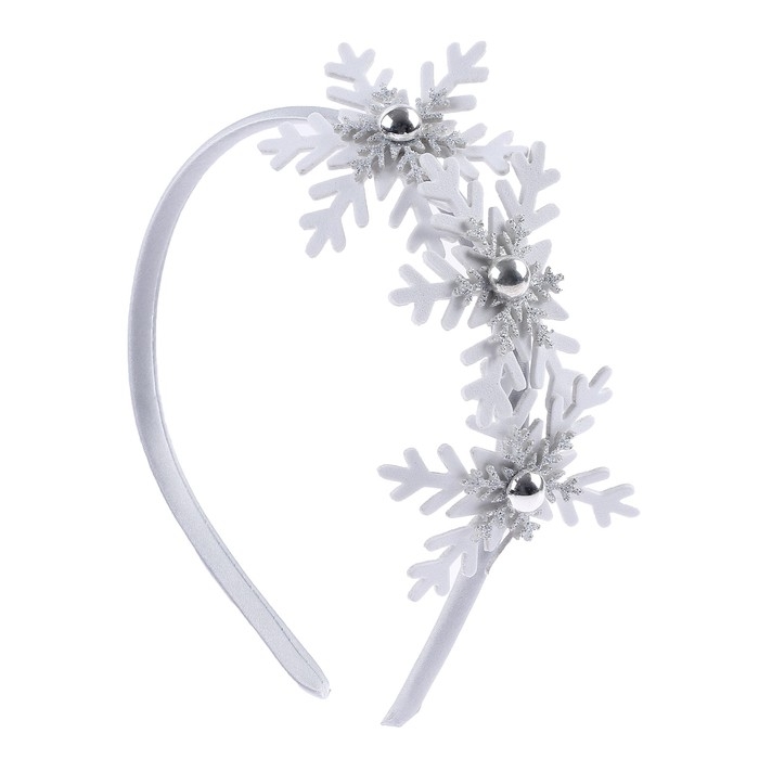 Новый год! Ободок «Снежинка» Новый год! Ободок «Снежинка»