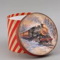 Коробка подарочная, шляпная, набор 5 в 1 &laquo;Советский&raquo;, 13&times;14‒19.5&times;22 см