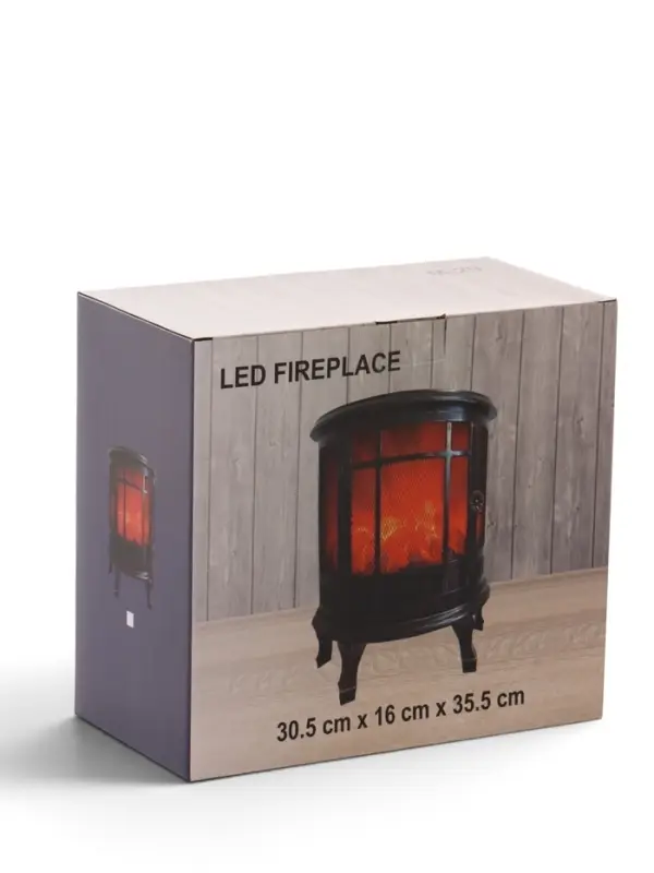 Камин светодиодный, 30.5&times;16&times;35.5 см, usb