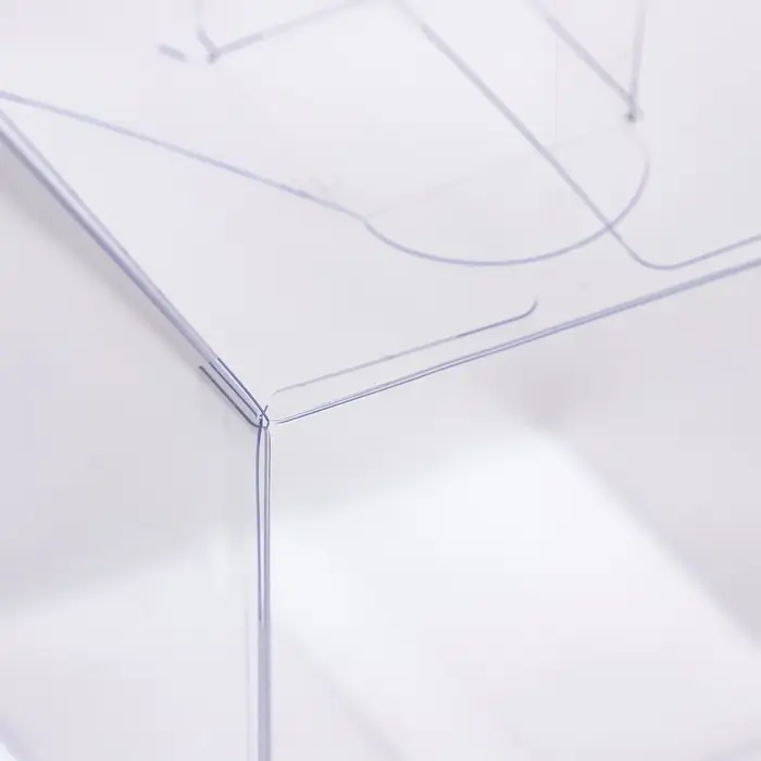 Складная коробка из PVC 7 х 7 х 7 см набор 5 шт. Складная коробка из PVC 7 х 7 х 7 см набор 5 шт.