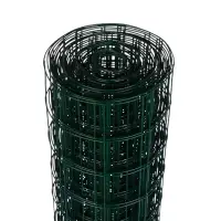 Сетка сварная с ПВХ покрытием, 10&times;0.5 м, ячейка 50&times;50 мм, d=1 мм, металл, Greengo