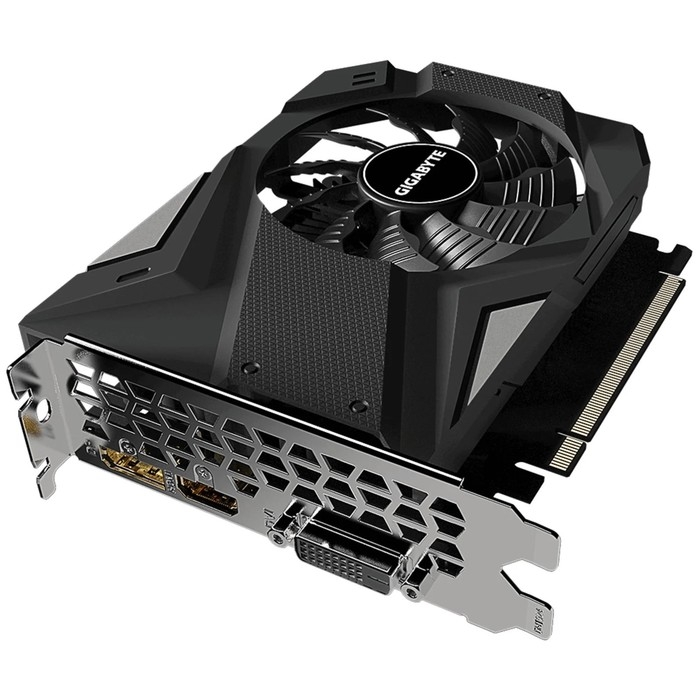 Видеокарта Gigabyte GEFORCE GTX1650, 4 Гб, 128bit, GDDR6, DVI, HDMI, DP Видеокарта Gigabyte GEFORCE GTX1650, 4 Гб, 128bit, GDDR6, DVI, HDMI, DP