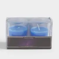 Свечи в стакане DAZZLE CANDLE 70 г, набор 2 шт., звёздная ночь