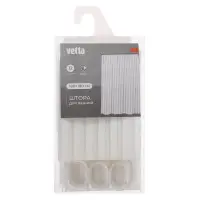Шторка для ванной тм VETTA Санни, ПЕВА, 80 гр/м2, 180x180см