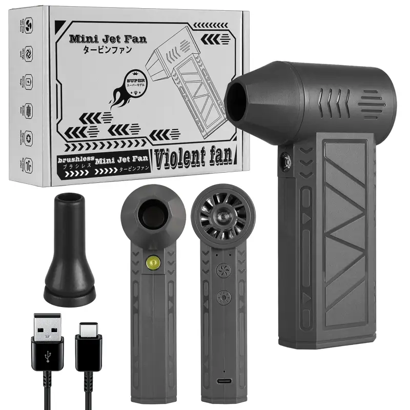 Высокоскоростной турбовентилятор GS2 серый (60шт/кор) Высокоскоростной турбовентилятор GS2 серый (60шт/кор)