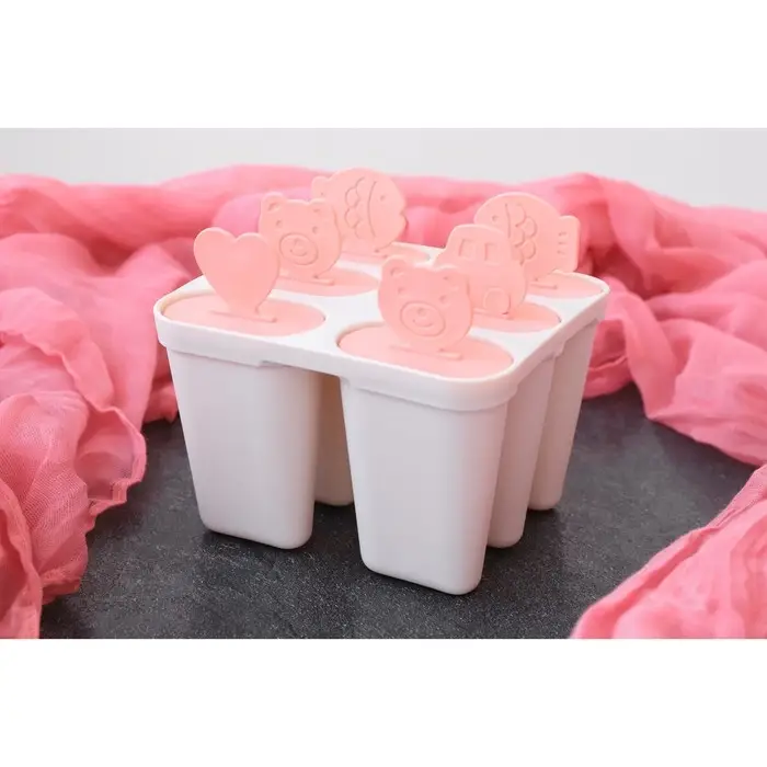 Форма для мороженого Доляна &laquo;Нега&raquo;, 6 ячеек, пластик, МИКС