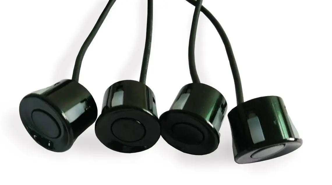 Датчик парктроника 22 мм (черный) с проводом 2,5м AVS PS-22 (1 шт.)