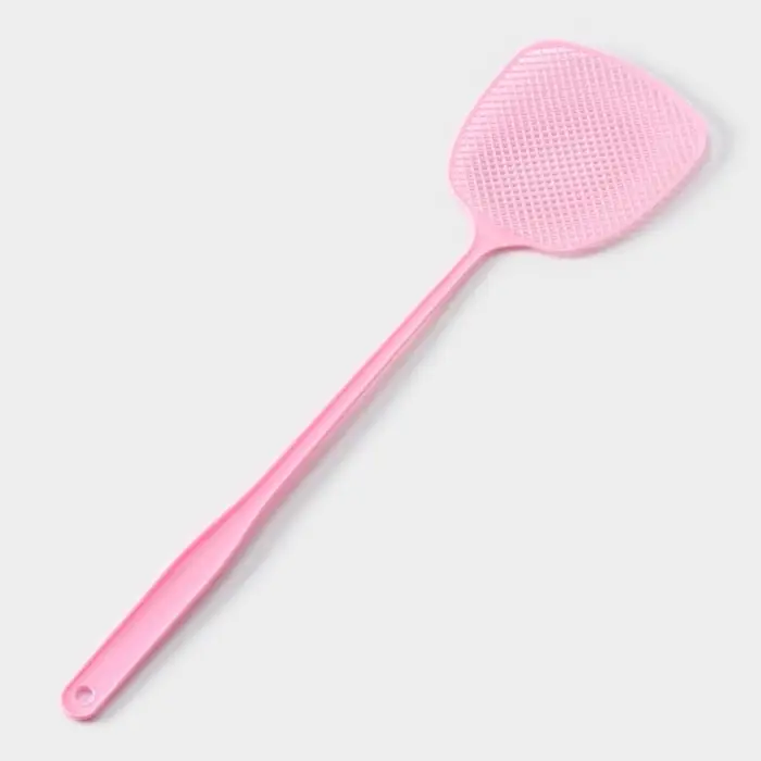 Мухобойка для защиты от насекомых «Сетка», 46×11.5 см, МИКС