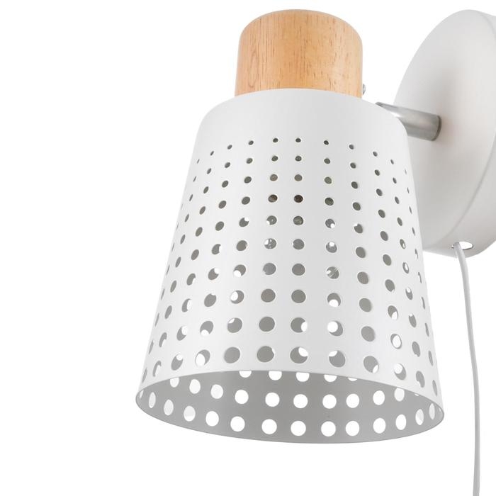 Бра 1666/1WT E27 40Вт белый 13х13х18,5 см