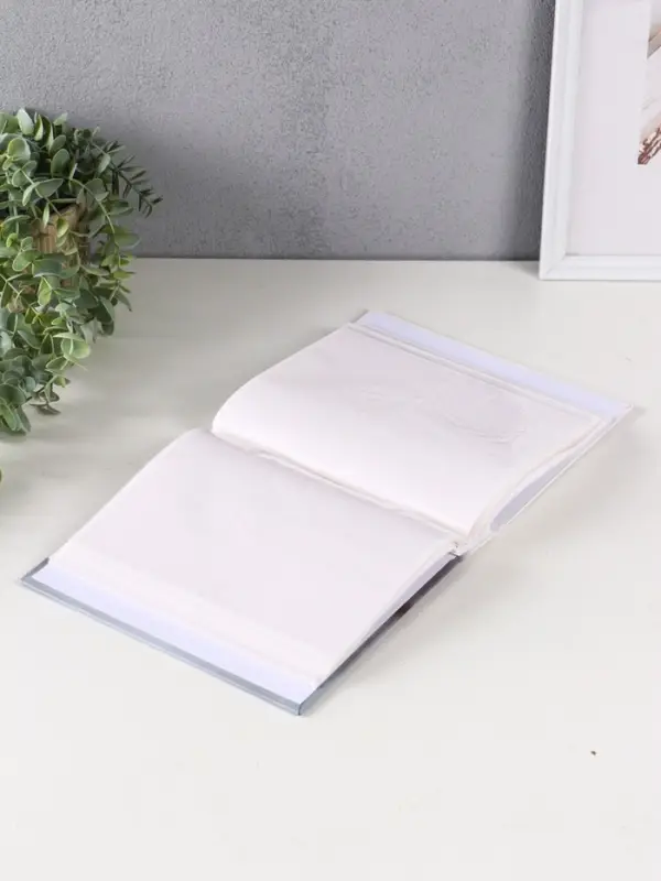 Фотоальбом 200 фото 10X15см, "Белая кошечка",ПП карм.