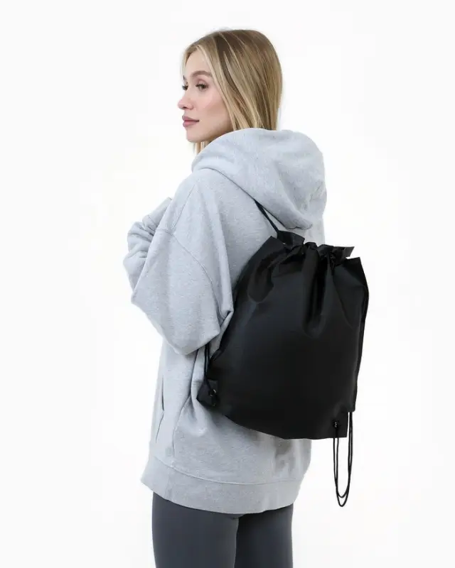 Мешок для обуви на шнурке, размер 35&times;0.5&times;40 см, чёрный