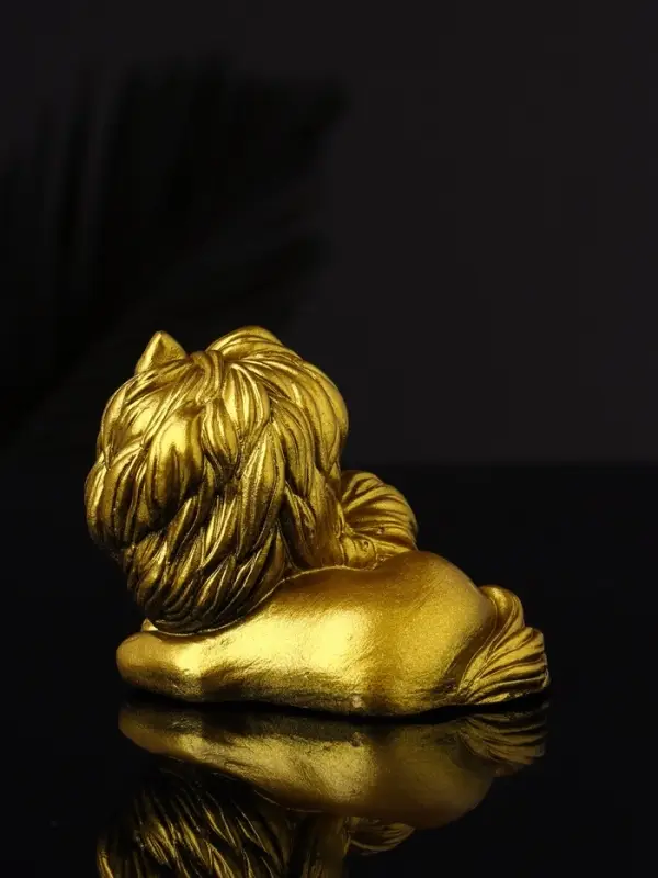 Фигура Фигура "Пони мама" 9х7х6 см, золото