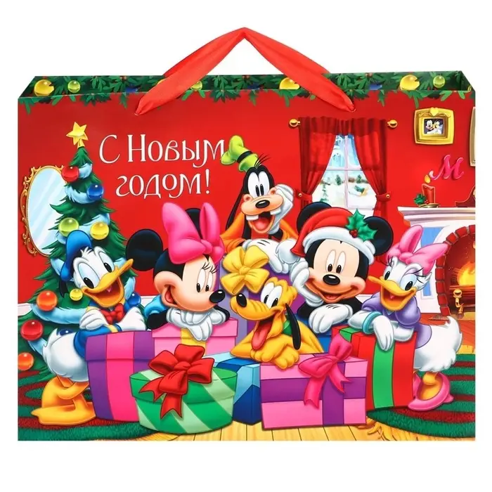 Пакет ламинат горизонтальный &laquo;С Новым годом!&raquo;, 40&times;31&times;11.5 см