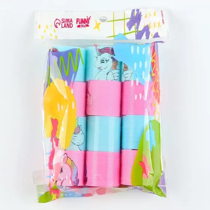 Пружинка - радуга «Единорог», d=3.5 см, МИКС Пружинка - радуга «Единорог», d=3.5 см, МИКС