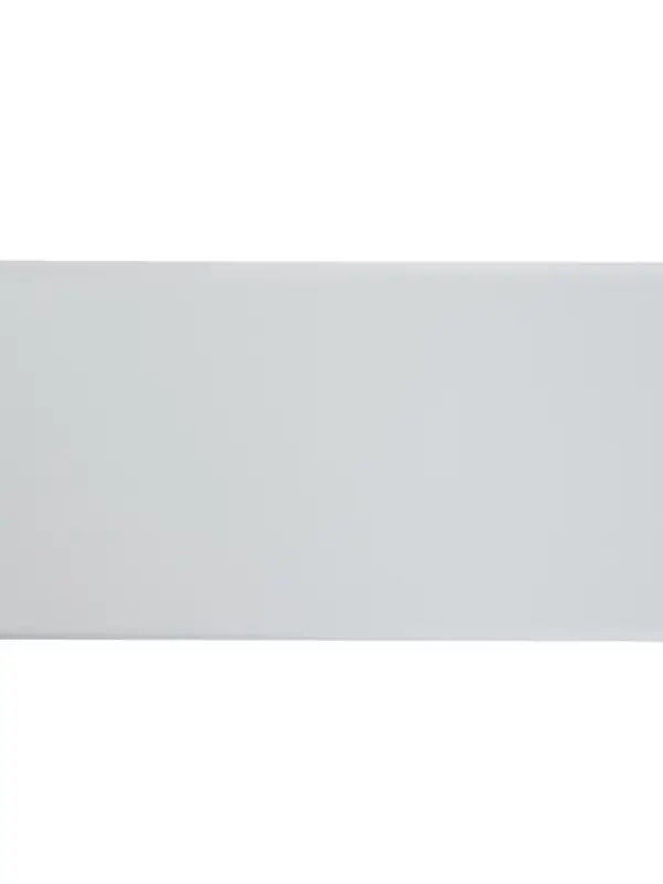 Плинтус напольный прямоугольный &laquo;Идеал. Дюра&raquo;, 2200&times;80 мм, цвет 001 белый