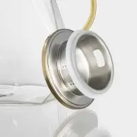 Набор для напитков Magistro &laquo;Льдинка&raquo;, 5 предметов: кувшин 1.6 л, 4 кружки 300 мл, стекло