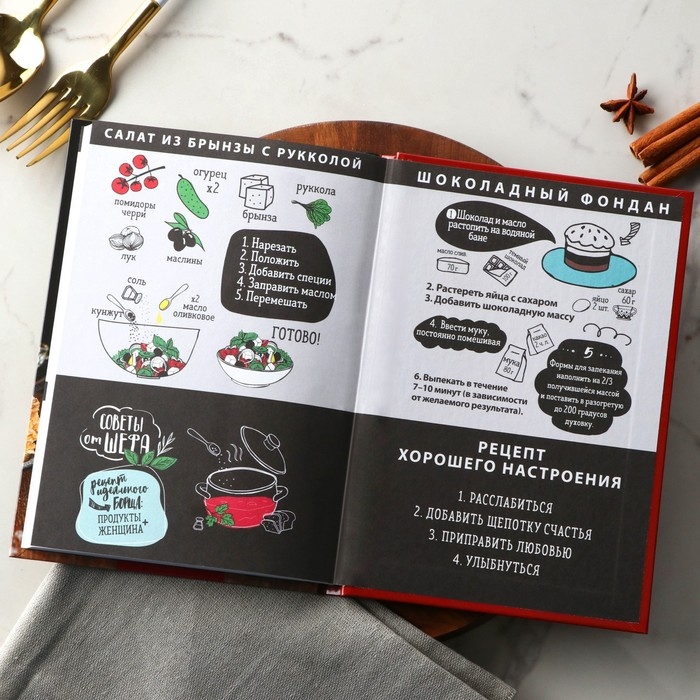Книга для записи рецептов А5, 80 л. Твердый переплет «Блины» Книга для записи рецептов А5, 80 л. Твердый переплет «Блины»