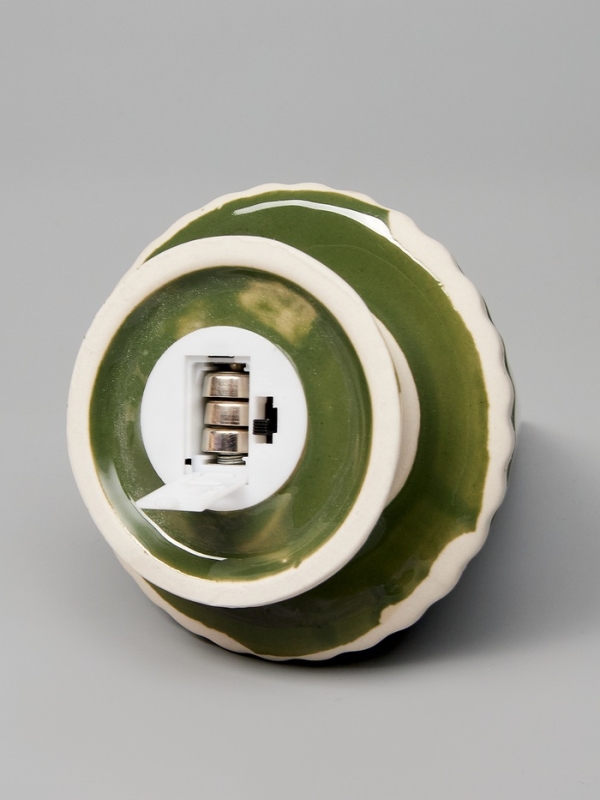 Светодиодная фигура Светодиодная фигура "Елочка зеленая" 16.7х9.7х9.7, 1 LED, LR44x3(в компл.), Т/БЕЛЫЙ