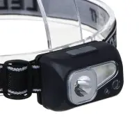 Фонарь налобный тм ЕРМАК, сенсорный, XPE LED + 3 SMD, 6 режимов, 500мАч, зарядка Type C, 57х29х38 мм