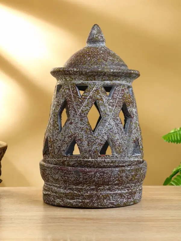 Подсвечник терракота «Фонарь», 17×17×29 см Подсвечник терракота «Фонарь», 17×17×29 см