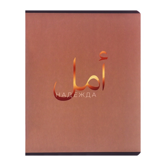 Тетрадь 48л кл Тетрадь 48л кл "Фразы - Арабская вязь", обл мел карт+мат.лам+выб.Уф.лак МИКС