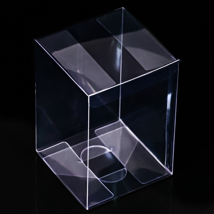 Складная коробка из PVC 9 х 9 х 13 см Складная коробка из PVC 9 х 9 х 13 см