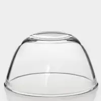 Салатник Доляна Simple, 750 мл, 15&times;8 см, стекло, прозрачный