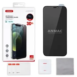 Защитное стекло для iPhone 12/12 Pro ANMAC 3D Privacy с сеточкой Арт. 1137257