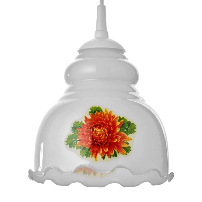 Светильник BayerLux Светильник BayerLux "Елена" 1 лампа E27 60 Вт молочный ( рис.МИКС)