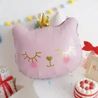 Воздушный шар фольгированный 32" &laquo;Кошечка - королева розовая&raquo;