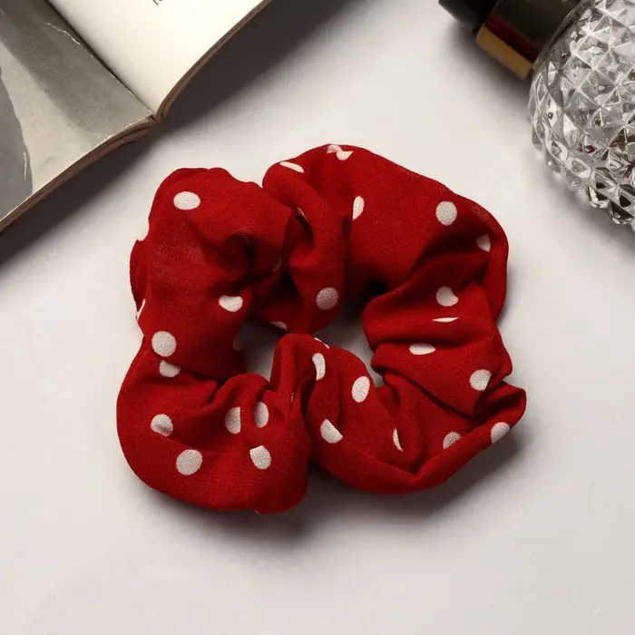 Резинка для волос Резинка для волос "Орбита" классика горох, 10 см, микс