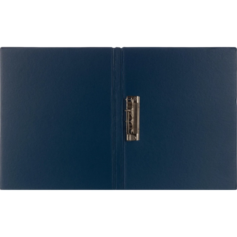 Папка с зажимом синяя Дания-Россия