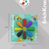Восковые мелки 8 цв, ErichKrause Baby, блистер, европодвес