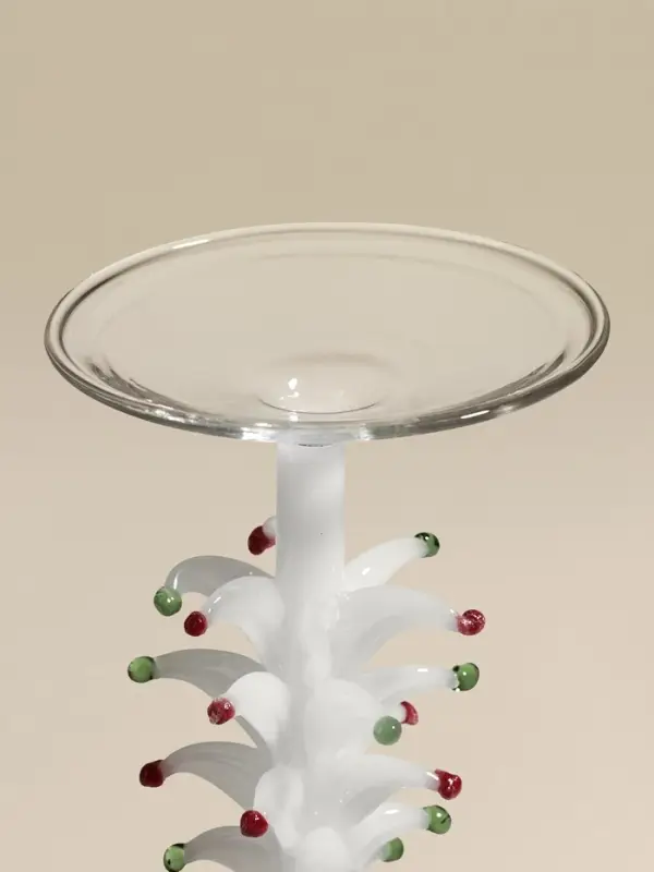 Бокал для вина Бокал для вина "Елочный", белый 8х20,5 см