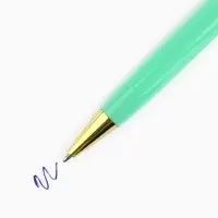 Ручка шариковая, синяя паста, 1 мм, металл, в подарочной коробке &laquo;Любимому учителю&raquo;