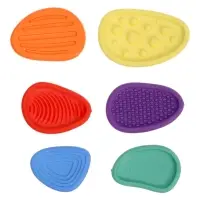 ZABIAKA Тактильные камушки, 6 шт