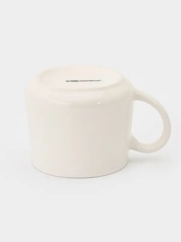 Кружка Доляна &laquo;Утёнок&raquo;, 360 мл, керамика, с фигуркой, белая, зелёная