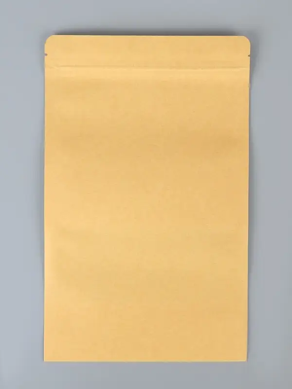 Пакет Zip - lock Крафт с прямоугольным окном, плоский, 16&times;26 см