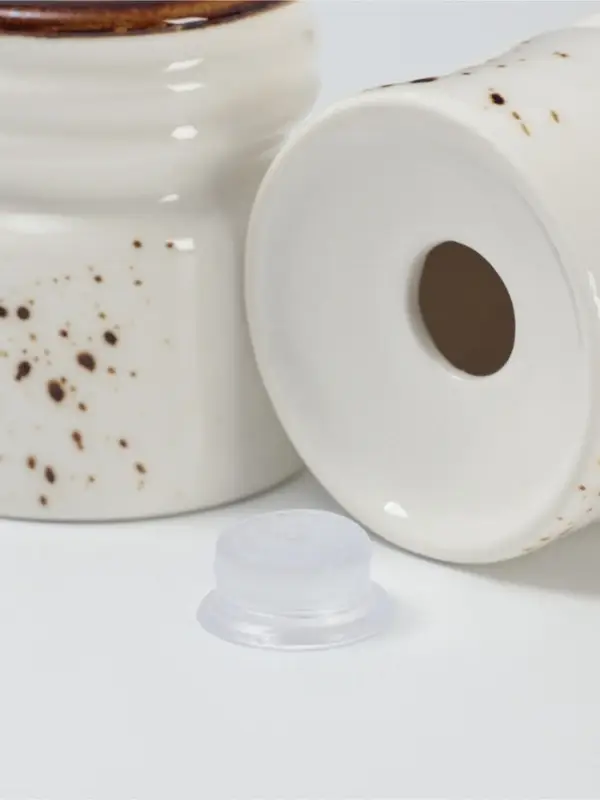 Набор для специй Magistro &laquo;Церера&raquo;, 2 предмета: солонка, перечница, фарфор, белый