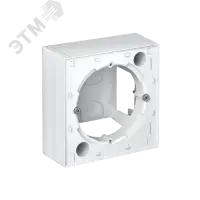 Коробка ATLASDESIGN для наружного монтажа белый