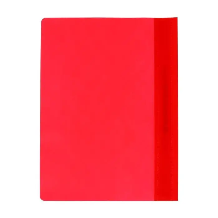 Папка-скоросшиватель Calligrata, А4, 120 мкм, красная, прозрачный верх Папка-скоросшиватель Calligrata, А4, 120 мкм, красная, прозрачный верх
