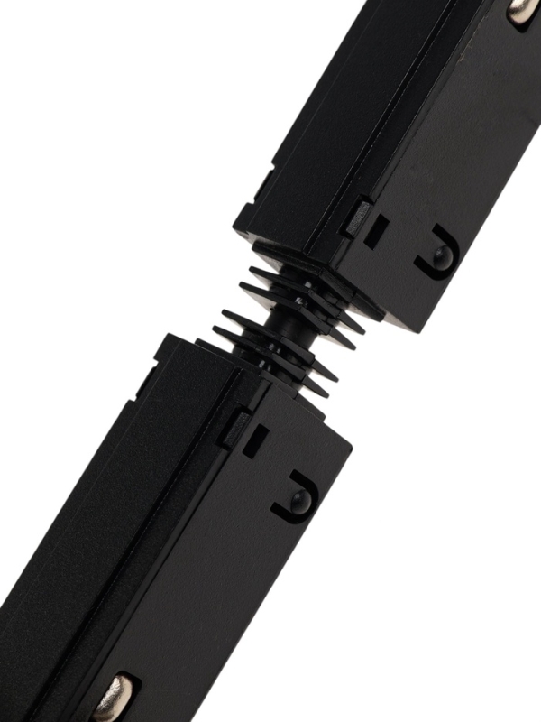 Коннектор питания прямой для магнитного трекового шинопровода, серия "Broad", IP20, черный   1060811