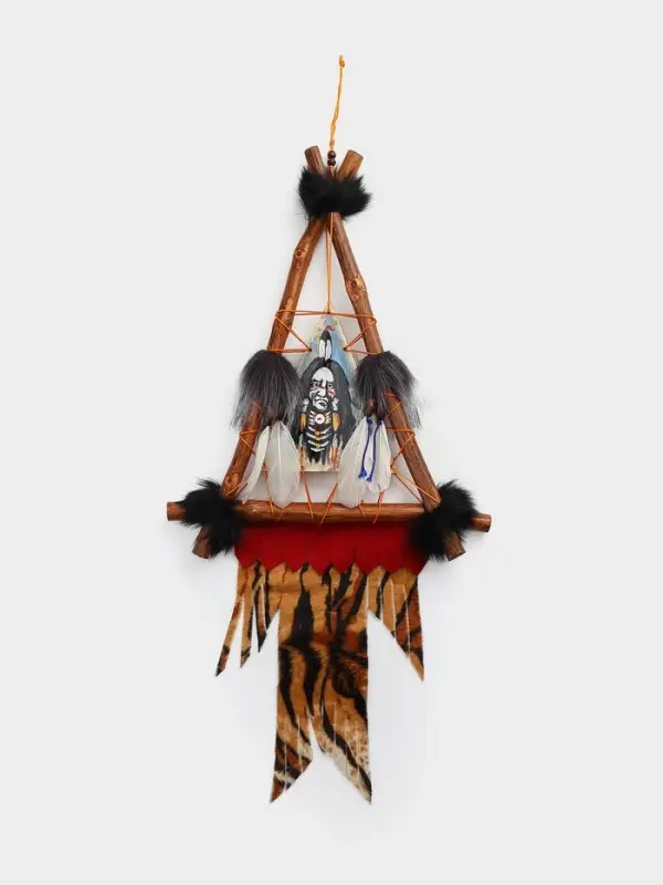 Панно &laquo;Вождь&raquo;, 30&times;3&times;60 см